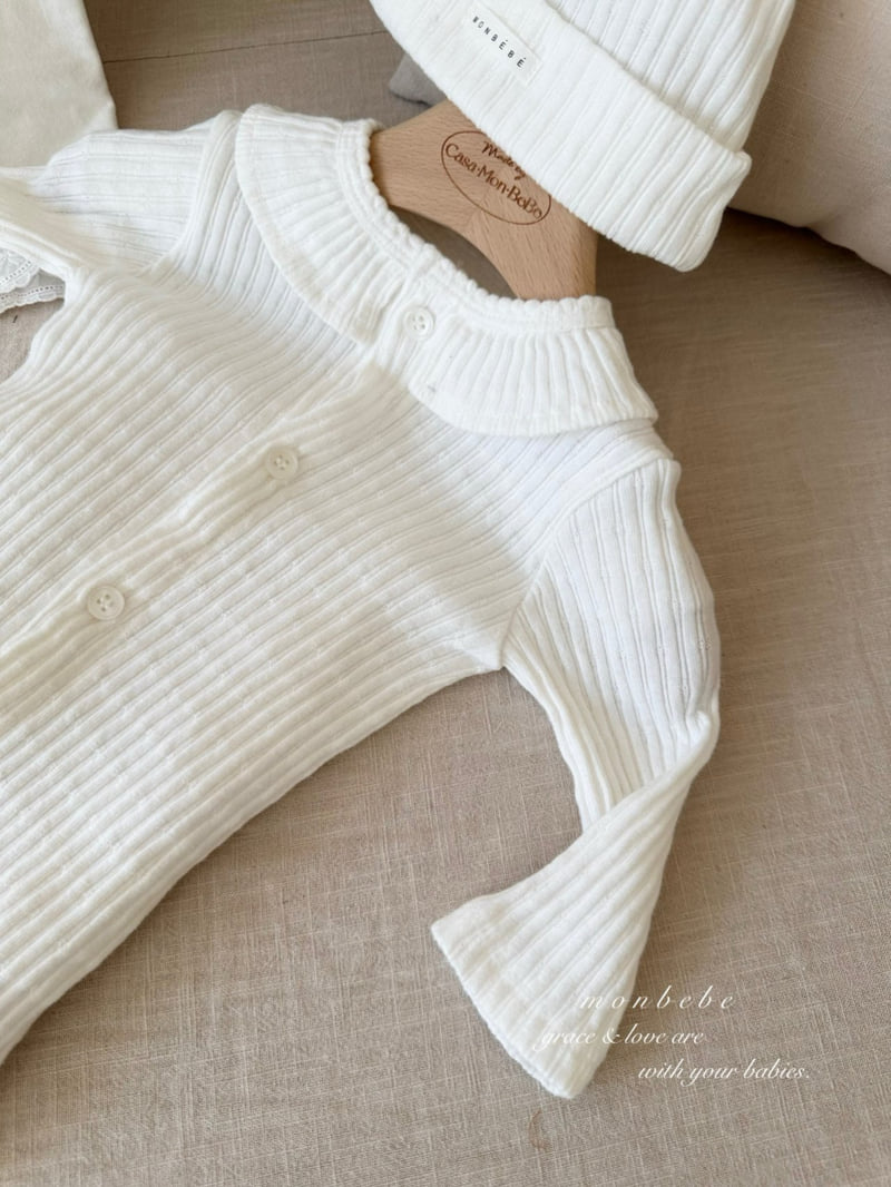 Monbebe - Korean Baby Fashion - #babyoutfit - Ella Frill Suit - 6