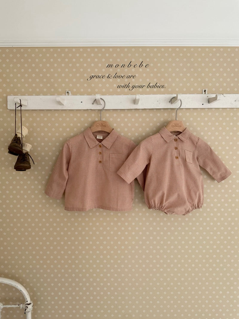Monbebe - Korean Baby Fashion - #babyoutfit - Mila Boy Shirt - 5