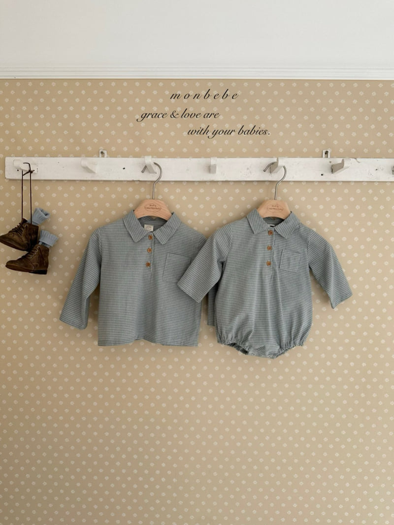 Monbebe - Korean Baby Fashion - #babyoutfit - Mila Boy Shirt - 6