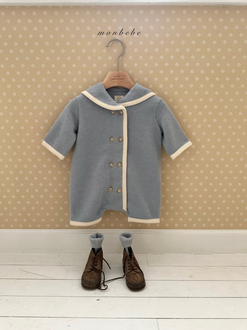 Monbebe - Korean Baby Fashion - #babyoutfit - Handmade Sailor Suit - 5
