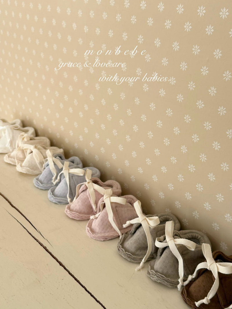 Monbebe - Korean Baby Fashion - #babywear - Noah Newborn Shoes - 12