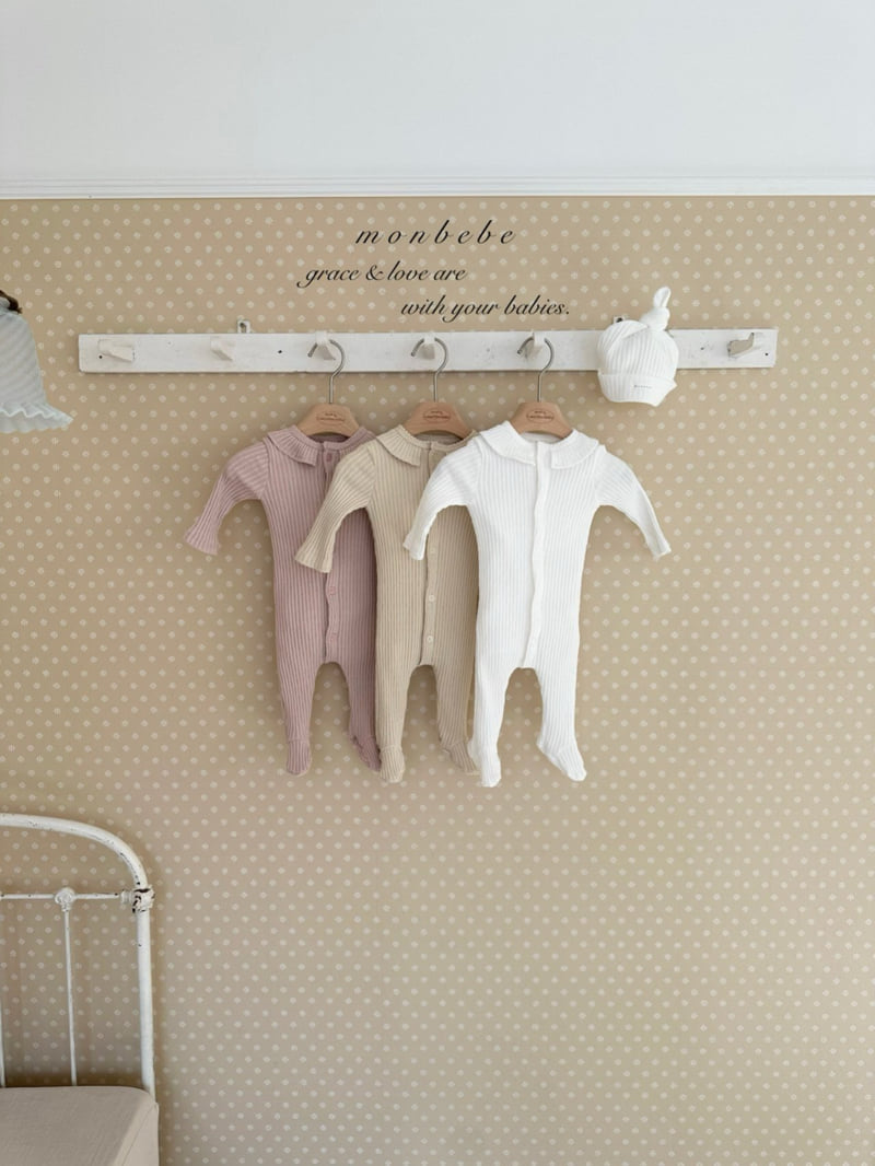 Monbebe - Korean Baby Fashion - #onlinebabyboutique - Ella Frill Suit - 8