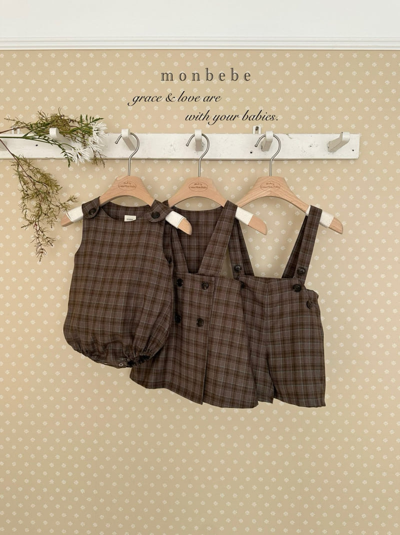 Monbebe - Korean Baby Fashion - #onlinebabyboutique - Roy Suspender Pants - 6