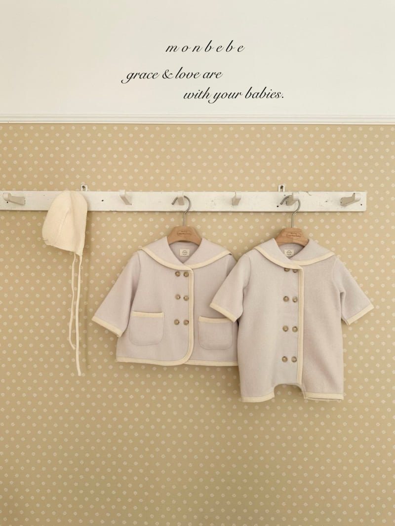 Monbebe - Korean Baby Fashion - #onlinebabyboutique - Handmade Sailor Suit - 7