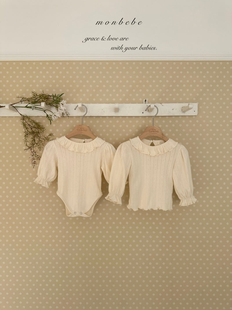 Monbebe - Korean Baby Fashion - #onlinebabyshop - Harmony Frill Suit - 6