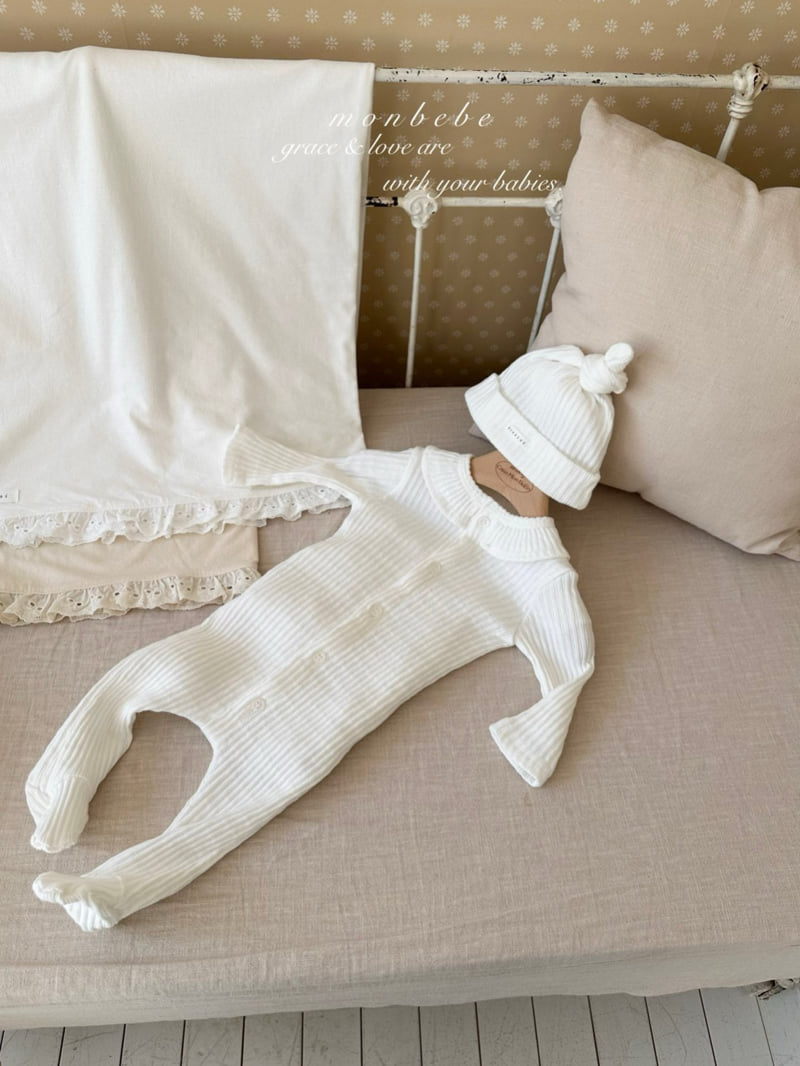Monbebe - Korean Baby Fashion - #onlinebabyshop - Ella Frill Suit - 9