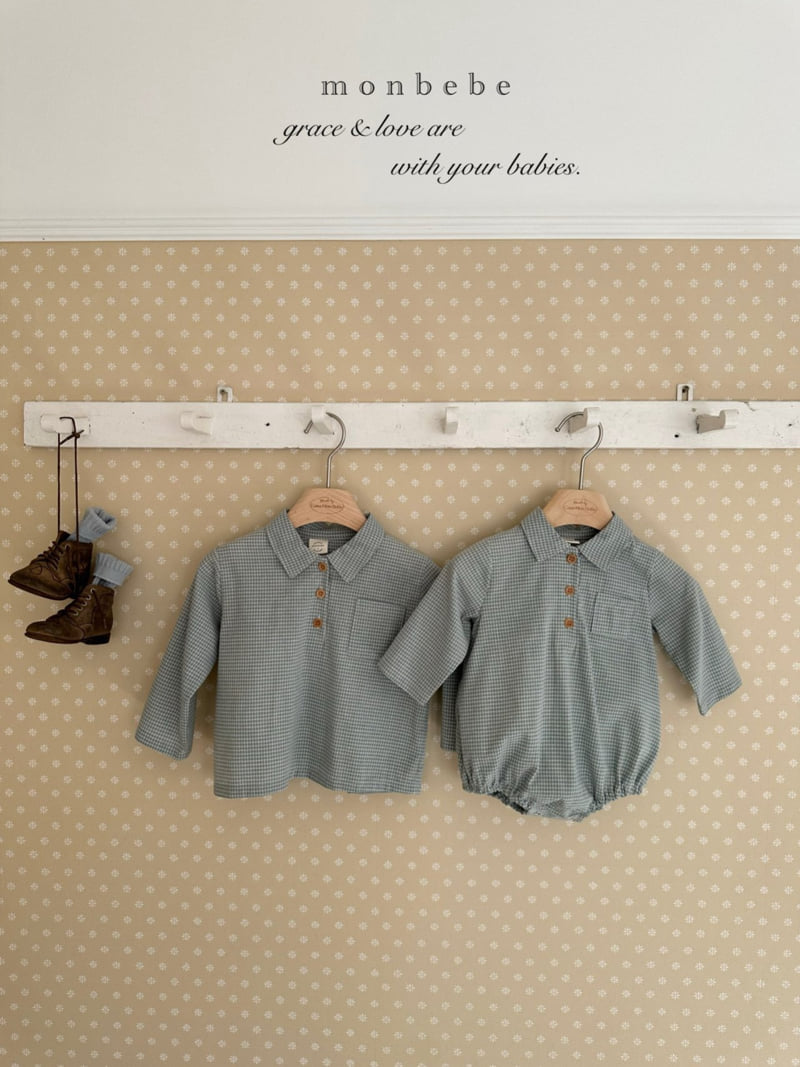 Monbebe - Korean Baby Fashion - #onlinebabyshop - Mila Boy Shirt - 9