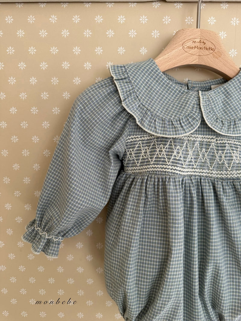 Monbebe - Korean Baby Fashion - #smilingbaby - Mila Smocked Suit - 12