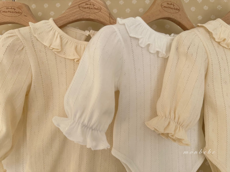 Monbebe - Korean Baby Fashion - #smilingbaby - Harmony Frill Tee - 8