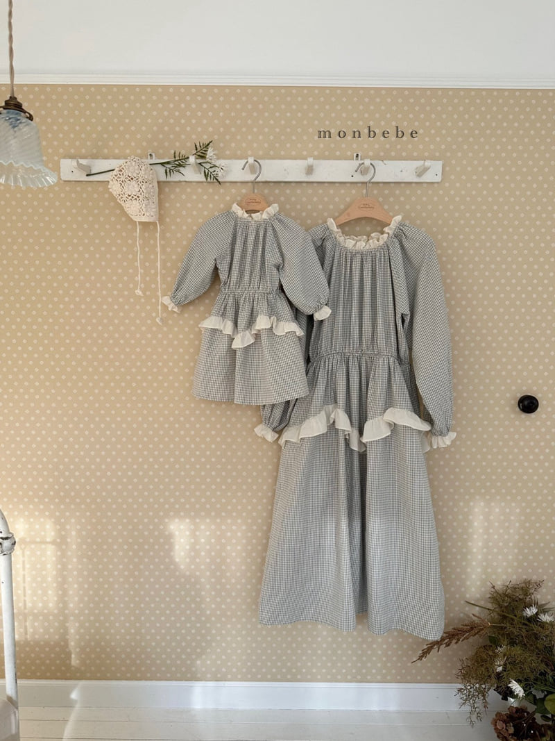 Monbebe - Korean Women Fashion - #vintageinspired - Bella One-piece (Mom) - 6