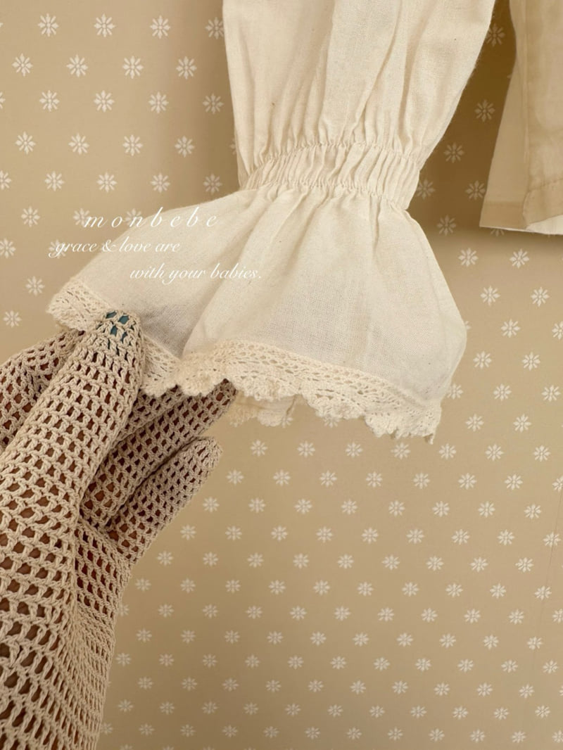 Monbebe - Korean Women Fashion - #womensfashion - Pepe Lace Blouse (Mom) - 10