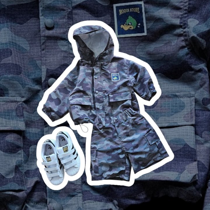 Mooi Store - Korean Children Fashion - #childofig - Camo Short Pants
