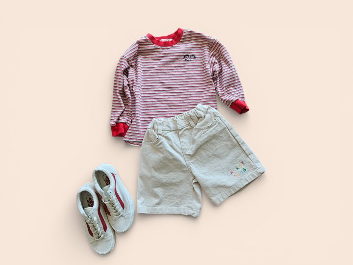 Mooi Store - Korean Children Fashion - #childofig - Jini Stripe Tee - 8