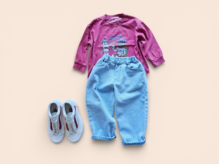 Mooi Store - Korean Children Fashion - #childrensboutique - Dad Warrior Print Tee - 7