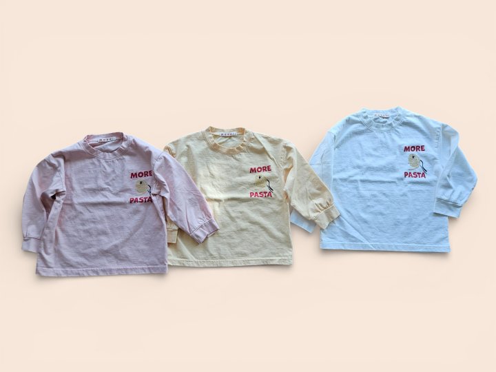 Mooi Store - Korean Children Fashion - #childrensboutique - More Pasta Tee - 2