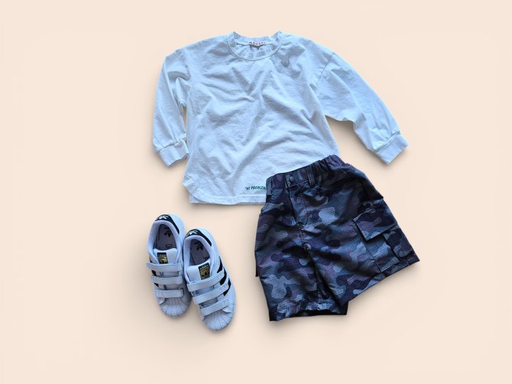 Mooi Store - Korean Children Fashion - #designkidswear - Camo Short Pants - 4