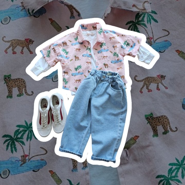 Mooi Store - Korean Children Fashion - #discoveringself - Cheetah Shirt