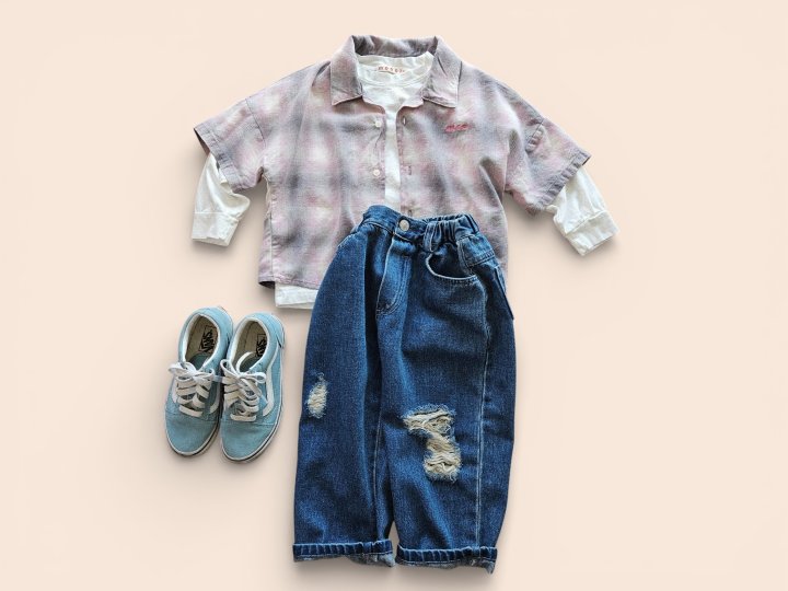 Mooi Store - Korean Children Fashion - #discoveringself - Moi Ombre Shirt - 6