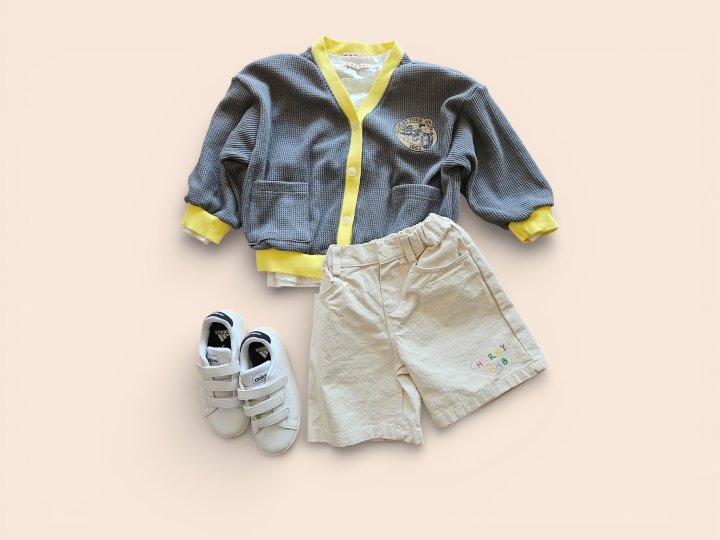 Mooi Store - Korean Children Fashion - #fashionkids - Felix Waffle Cardigan - 6