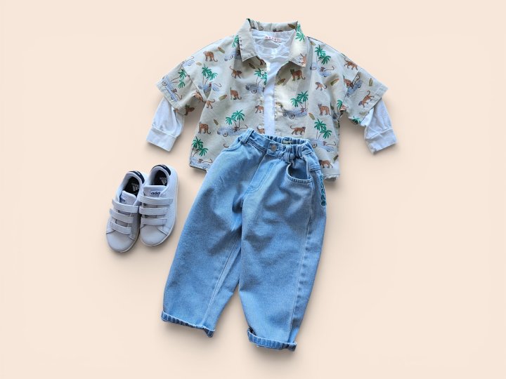 Mooi Store - Korean Children Fashion - #kidzfashiontrend - Cheetah Shirt - 5