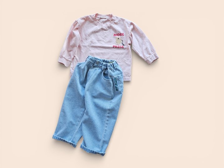 Mooi Store - Korean Children Fashion - #kidzfashiontrend - More Pasta Tee - 8