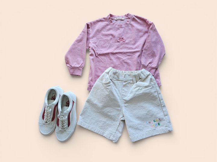 Mooi Store - Korean Children Fashion - #littlefashionista - Bicycle Pigment Tee - 3