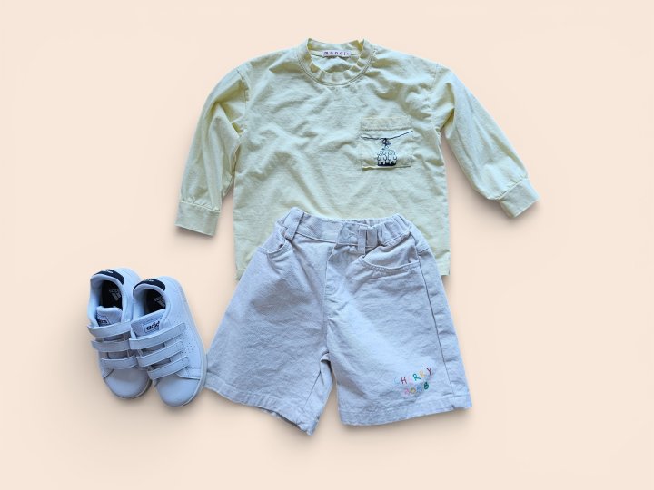 Mooi Store - Korean Children Fashion - #magicofchildhood - Cherry Boom Cotton Shorts - 7