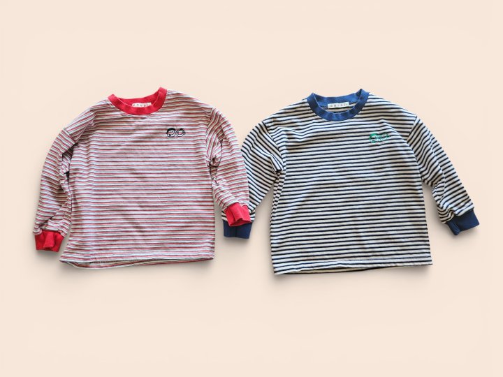 Mooi Store - Korean Children Fashion - #magicofchildhood - Jini Stripe Tee - 5