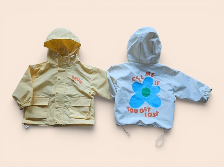 Mooi Store - Korean Children Fashion - #minifashionista - Fleur Hoodie Zip-Up - 2