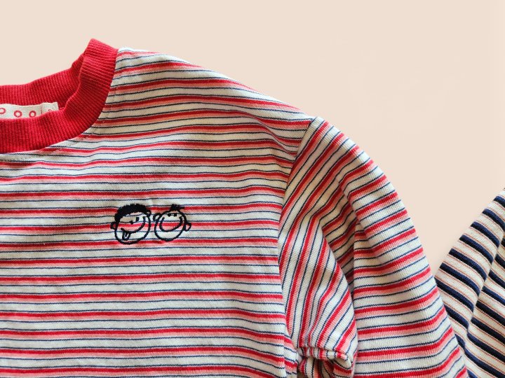 Mooi Store - Korean Children Fashion - #minifashionista - Jini Stripe Tee - 6