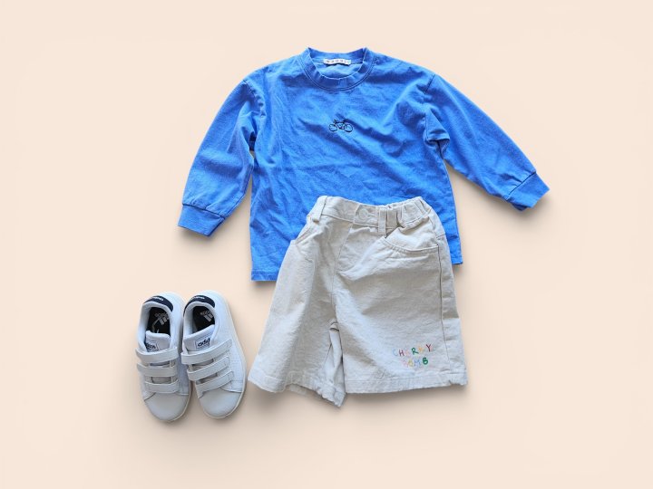 Mooi Store - Korean Children Fashion - #prettylittlegirls - Bicycle Pigment Tee - 6