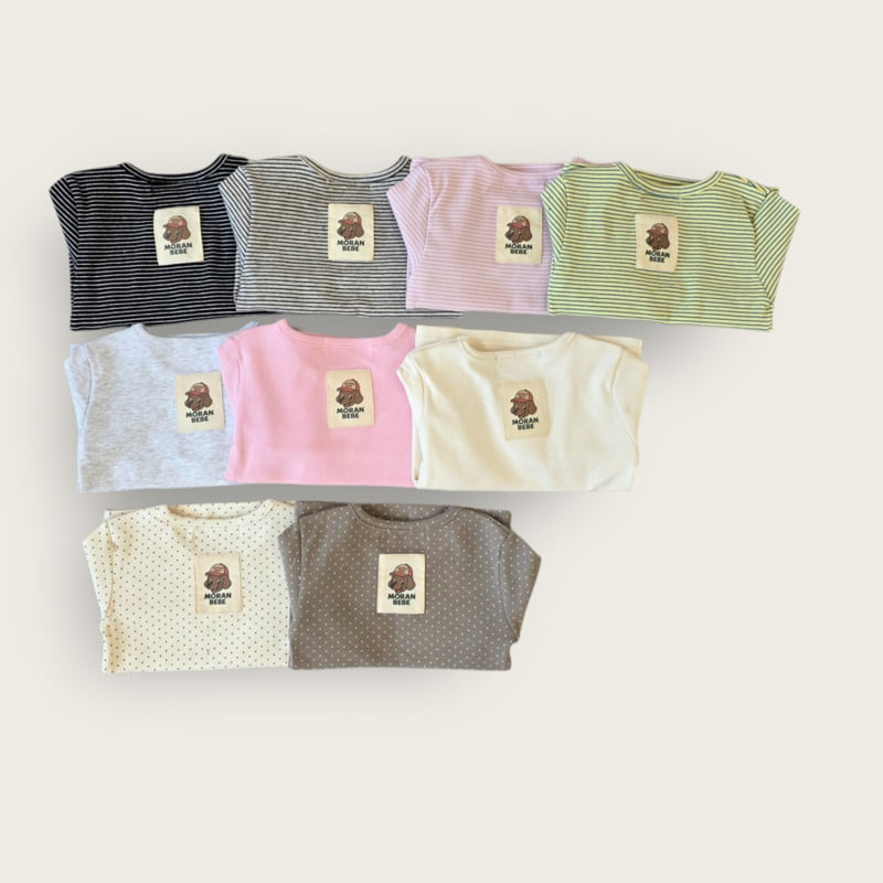 Moran - Korean Children Fashion - #designkidswear - Celebrity Style Round Tee - 11