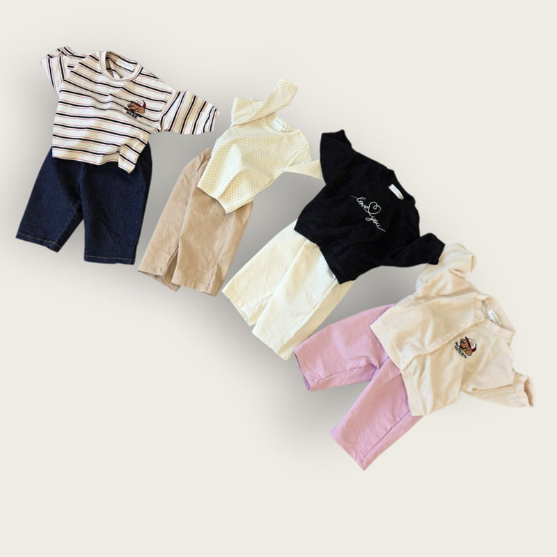 Moran - Korean Children Fashion - #fashionkids - Daily Baggy Pants - 5