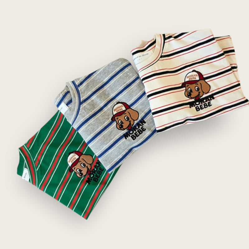 Moran - Korean Children Fashion - #kidsshorts - Ran Multi Stripe Tee