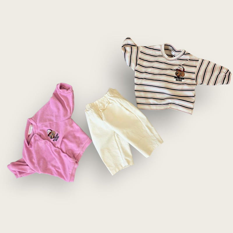 Moran - Korean Children Fashion - #kidzfashiontrend - Ran Multi Stripe Tee - 3