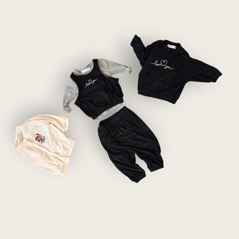 Moran - Korean Children Fashion - #toddlerclothing - Celebrity Style Round Tee - 7