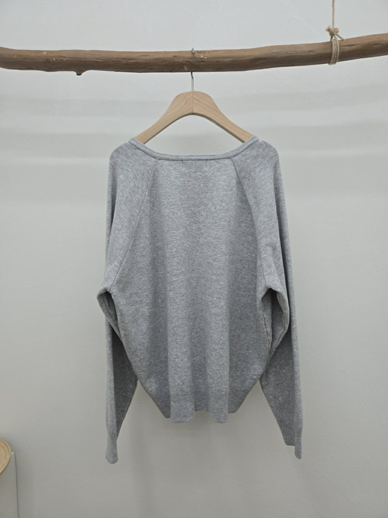 Most - Korean Women Fashion - #momslook - Nuri V Neck Knit - 6