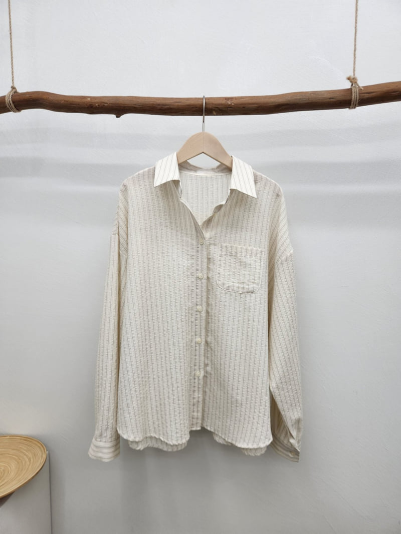 Most - Korean Women Fashion - #momslook - Boy Shirt - 3