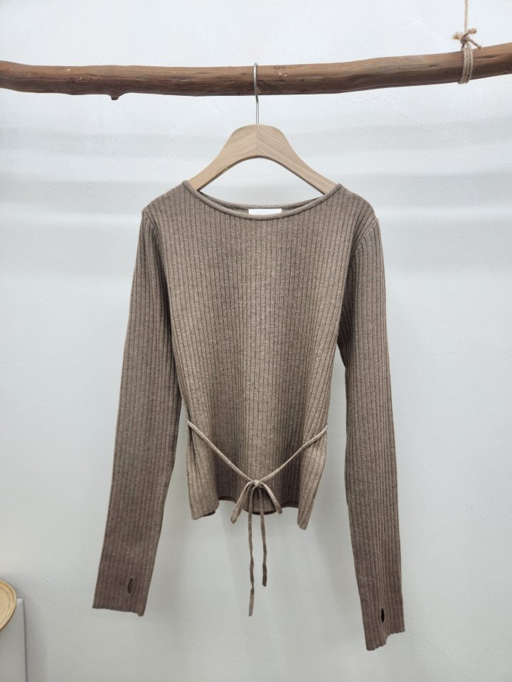 Most - Korean Women Fashion - #pursuepretty - Elin Ribbed Knit - 3