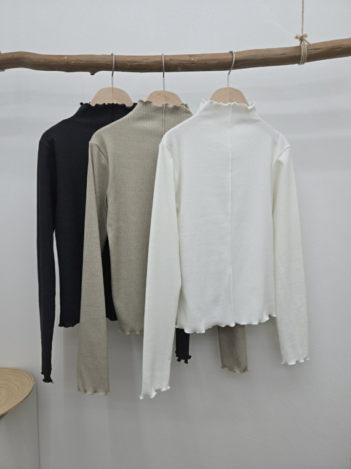 Most - Korean Women Fashion - #restrostyle - Annie Turtleneck Tee