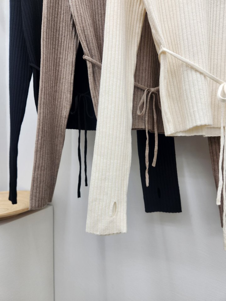 Most - Korean Women Fashion - #shopsmall - Elin Ribbed Knit - 6