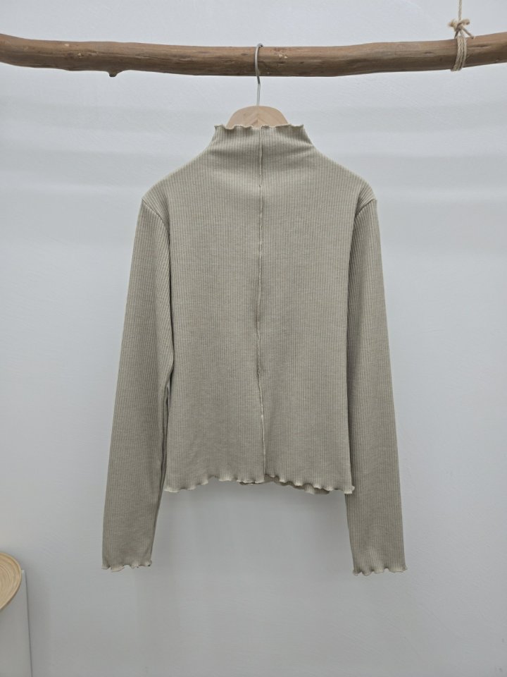 Most - Korean Women Fashion - #shopsmall - Annie Turtleneck Tee - 3