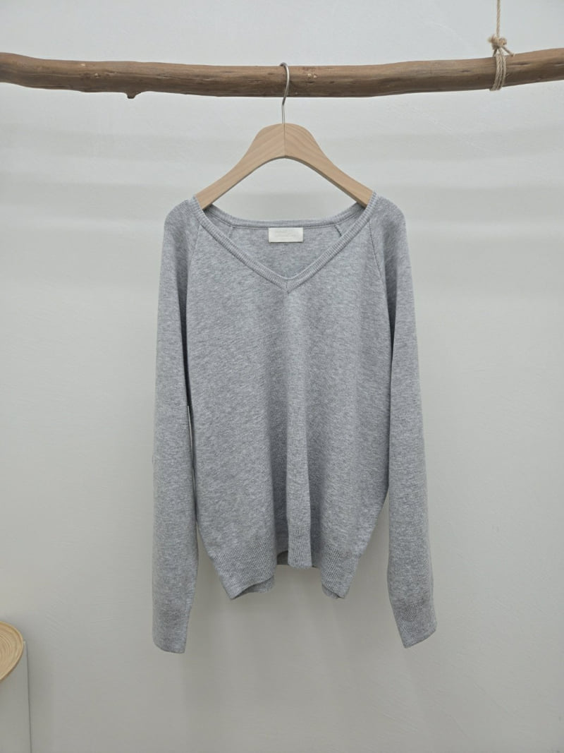 Most - Korean Women Fashion - #womensfashion - Nuri V Neck Knit - 3