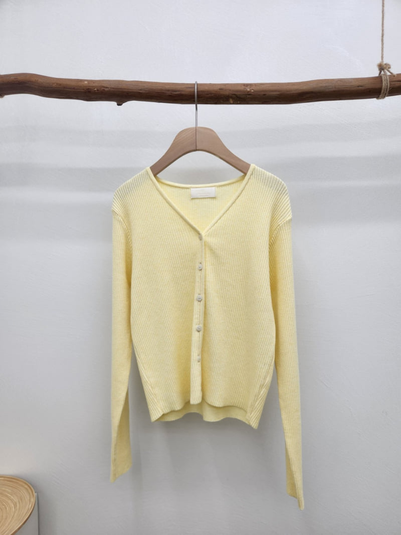 Most - Korean Women Fashion - #womensfashion - Obe Ribbed Cardigan - 2