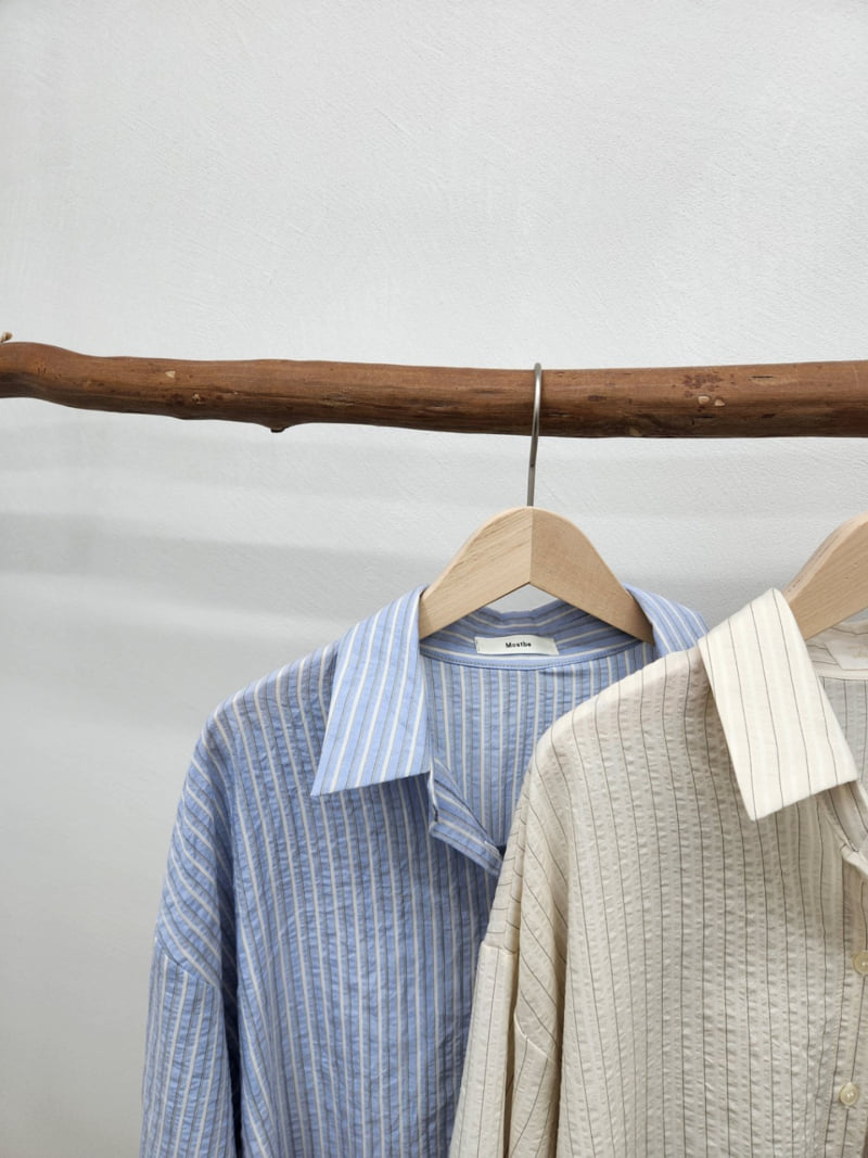 Most - Korean Women Fashion - #momslook - Boy Shirt - 4