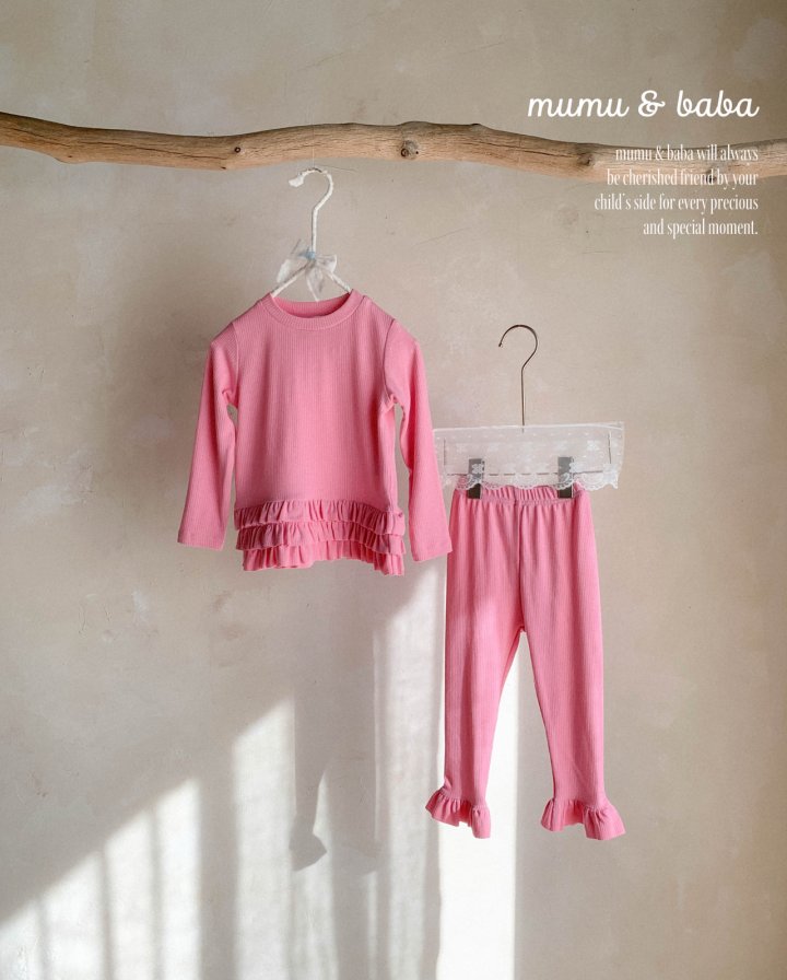 Mumunbaba - Korean Children Fashion - #Kfashion4kids - Apopo Set-Up - 2
