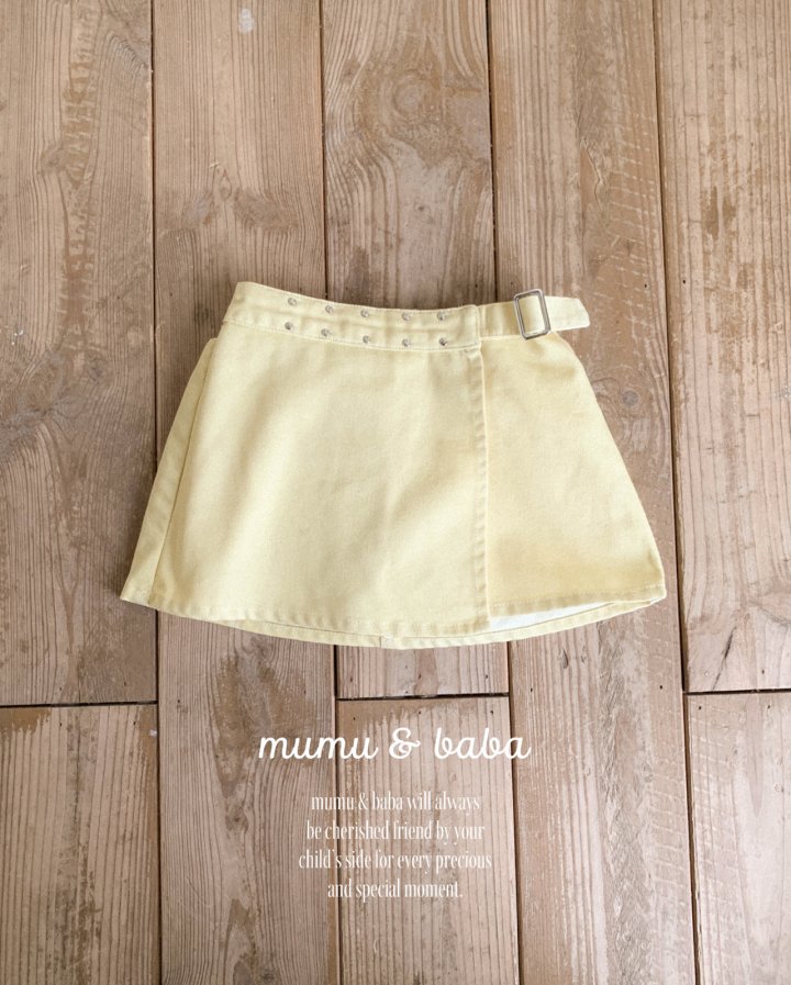 Mumunbaba - Korean Children Fashion - #Kfashion4kids - Wrap-Zip Skirt - 9