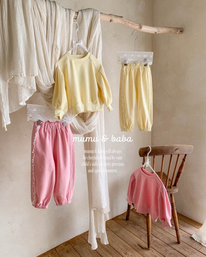 Mumunbaba - Korean Children Fashion - #designkidswear - Mellow Jogger Pants - 5