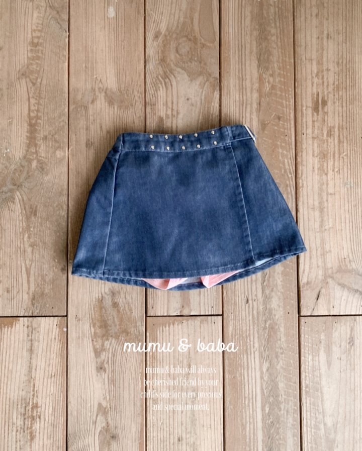 Mumunbaba - Korean Children Fashion - #designkidswear - Wrap-Zip Skirt - 4