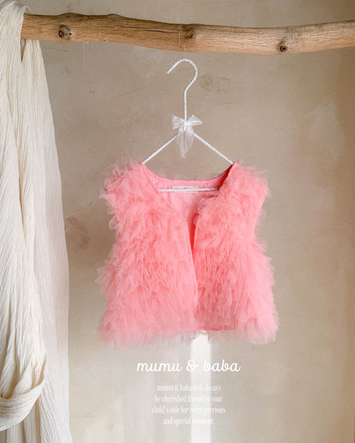 Mumunbaba - Korean Children Fashion - #kidsshorts - Bobble Bobble Vest - 2